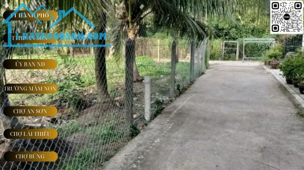 Bán Đất 500 m2 & 686 m2 con đường An Sơn 32, 

Xã An Sơn, TP Thuận An, Tỉnh Bình Dương - 1