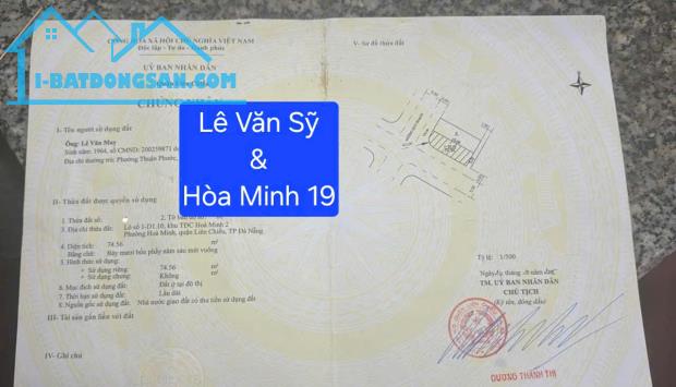 🔴💥Bán Lô góc hiếm có Lê Văn Sĩ và Hòa Minh 19 sát Hồ Tùng Mậu - 2