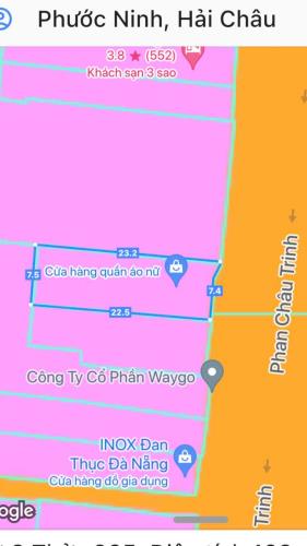 Bán lô đất PHAN CHÂU TRINH, Phước Ninh, Hải Châu, Đà Nẵng dt 170m2 giá 29,5 tỷ. - 1