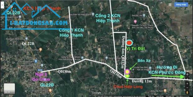 Bán Gấp Đất Thổ Cư 132m² Tây Ninh - Cơ Hội Vàng, Chỉ Cách TP.HCM 30 Phút!