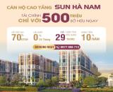 Bán Căn Hộ Chung Cư Nam Hà Nội Giá Chỉ 27.5 Tr/m2 - CĐT Sun Group