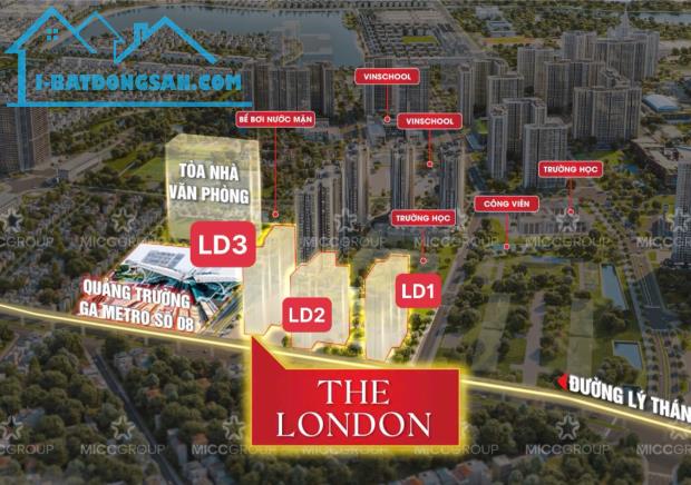 Chính thức nhận Booking The London-Vinhomes Ocean Park-Đầu tư từ móng,CSBH 8 năm không lo - 2