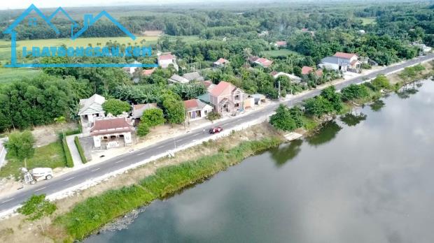 🔥 Khổ Đẹp Ngang 8m - Mặt Tiền View Sông - Trung Tâm Thị Xã