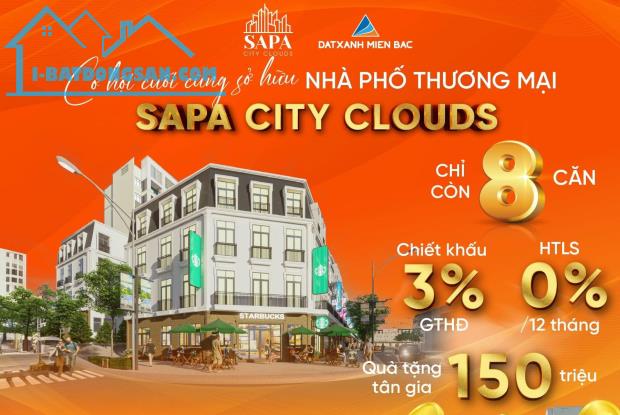 6TỶ SỞ HỮU SHOPHOUSE KINH DOANH ĐA DẠNG TẠI TRUNG TÂM SAPA ĐANG NHỘN NHỊP XÂY DỰNG,HT 0 - 3