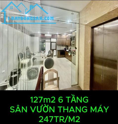 BÁN BIỆT THỰ LK SÂN VƯỜN - KĐT 54 HẠ ĐÌNH, THANH XUÂN - 127M2, 6 TẦNG, MT 5M, GIÁ 31.4 TỶ - 2