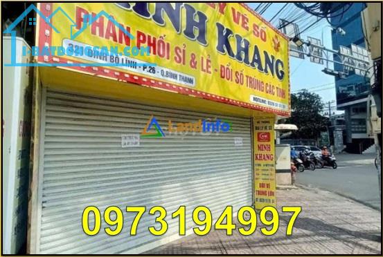 ♥️Cho thuê mặt bằng góc ngã tư Nguyễn Xí - Đinh Bộ Lĩnh, P.26, Bình Thạnh 35tr/th; - 1