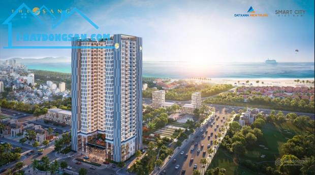 Cực phẩm - Cần bán căn hộ 82,5 m2 The Sang view trực diện biển Mỹ Khê TT Đà Nẵng, sẵn sổ