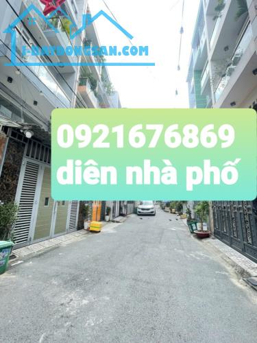 🏡🏡🏡NHÀ 4 TẦNG HẺM XE TẢI ĐƯỜNG QUANG TRUNG. PHƯỜNG 8 .GV ...DT 74M ...💸💸💸 8.8TỶ