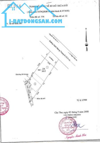 Đẩt lớn mặt tiền Cách Mạng Tháng 8, Q,Ninh Kiều, Cần Thơ - 38 tỷ - 5