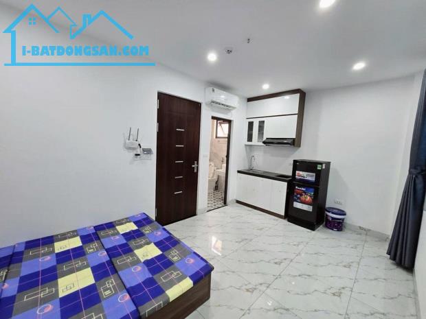 Bán Tòa nhà dòng tiền tòa căn hộ dịch vụ 55m2 8 tầng thang máy đường Mỹ đình giá 13.6 tỷ V