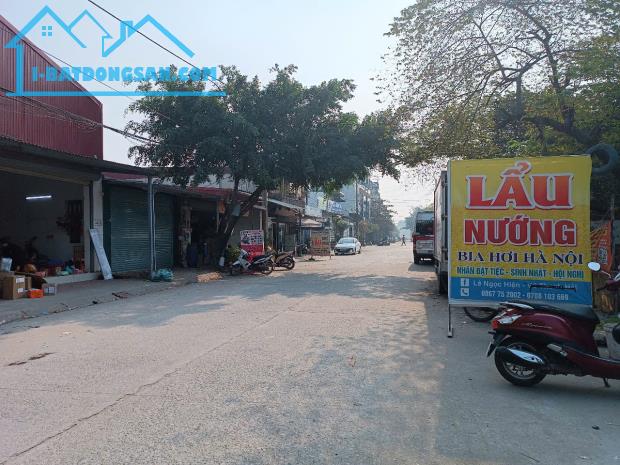 LÔ ĐẤT KÈM NHÀ KHO KINH DOANH MẶT PHỐ KINH DOANH TT QUANG MINH - MÊ LINH - 3