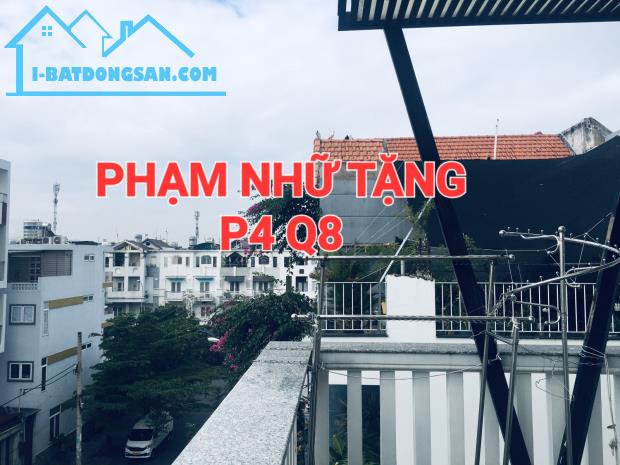 Bán nhà mặt tiền 4 tầng Phạm Nhữ Tăng p4 Q8, 108m2 [6m × 18m] nhỉnh 18 tỷ. TL gần Aeon Q8 - 3