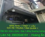 CHÍNH CHỦ BÁN NHÀ 1 TRỆT 1 LẦU GIÁ RẺ TRUNG TÂM QUẬN 1