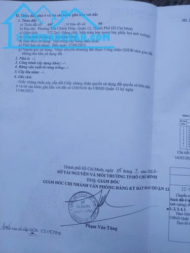 Lô đất đẹp đường 10m Tô Ký, Quận 12, ngay chợ Trung Mỹ Tây 13, gấp bán rẻ - 2