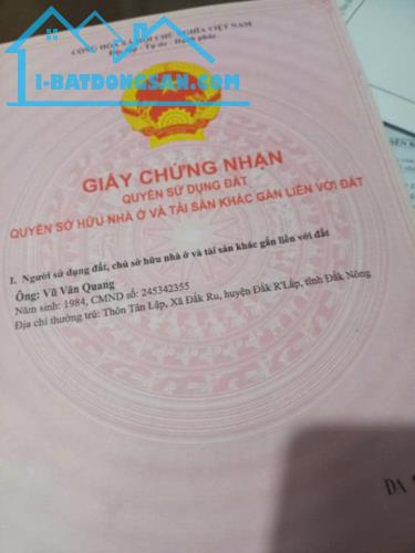 HOT HOT  - CHÍNH CHỦ Cần Bán 2 Lô Đất tại  Xã Nhân Cơ huyện Đắk R