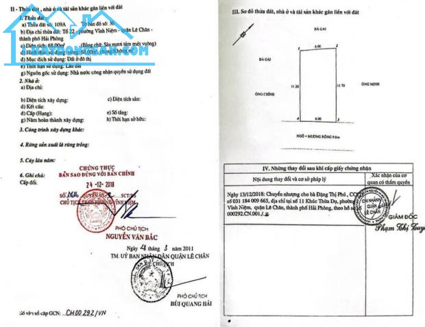 Đất mặt đường tuyến 2 Khúc Thừa Dụ, 68m, ngang 6, đường 8m, Giá 4.08 tỉ - 3