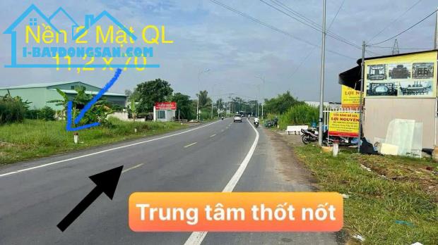 BÁN NỀN 2 MẶT QUỐC LỘ TT Ô MÔN - 1