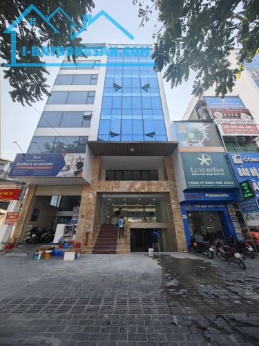 Bán Building mặt phố trung tâm Hà Đông dt 110m2 9 tầng mt 7m giá 32 tỷ cho thuê 200tr/th