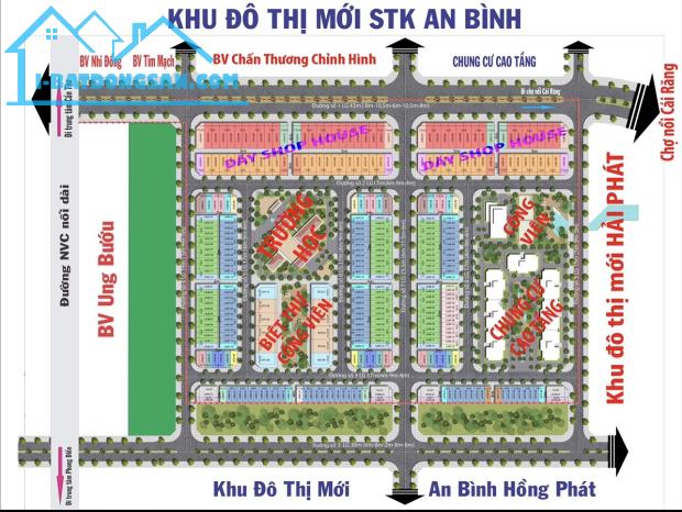 2/25✅ Bán Nền Đường Số 3 Khu Đô Thị STK An Bình, Ninh Kiều, Cần Thơ, LH 0939868788