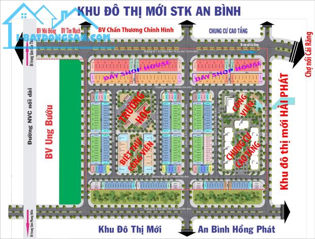 3/25💥 Bán Nền 7C -06   Đường Số 3 Khu Đô Thị STK An Bình, Ninh Kiều, Cần Thơ, 0939868788 - 3