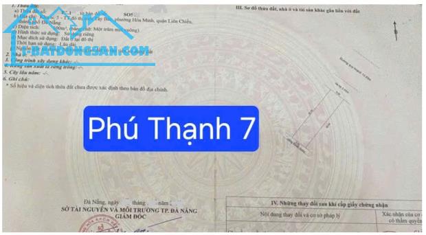 🔴💥Bán đất đường Phú Thạnh 7 - bên hong Quận Liên Chiểu