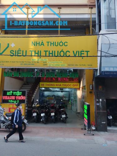 CHO THUÊ NHÀ MẶT PHỐ XUÂN ĐỈNH –BẮC TỪ LIÊM  - VỊ TRÍ ĐẮC ĐỊA,MẶT TIỀN 6M DT 160m²/ SÀN