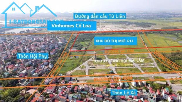 Bán đất X1 Đông Hội Mai Lâm Đông Anh gần Vinhomes Cổ Loa