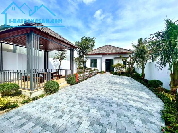 Villa nhà mái nhật 10,85x34m nở hậu 12m cách trung tâm 3km