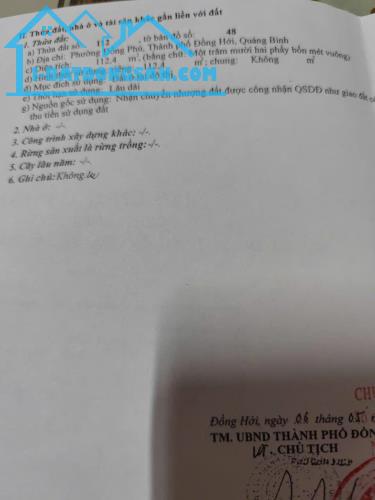 CHÍNH CHỦ Cần Bán Đất Tặng Nhà Cấp 4 Tại Phường Đồng Phú, TP. Đồng Hới, Quảng Bình - 1