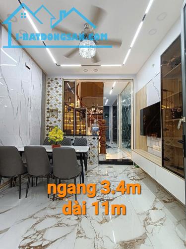 Bán mới tặng full nội thât Tết 2025, Trần Nguyên Hãn Q8, 38m2[3.4 ×11] 4 tầng  chỉ 6,78 tỷ - 1