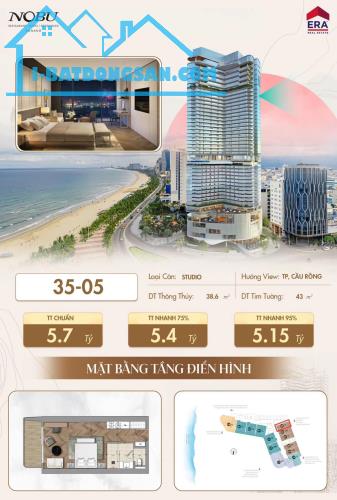 Mở bán căn hộ 2PN Nobu Residences hàng hiệu mặt biển Mỹ Khê đẹp nhất ở Đà Nẵng - 2