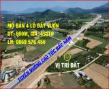 MỞ BÁN 4 LÔ ĐẤT VƯỜN SÁT TUYẾN CAO TỐC BẮC NAM NHA TRANG KHÁNH HOÀ