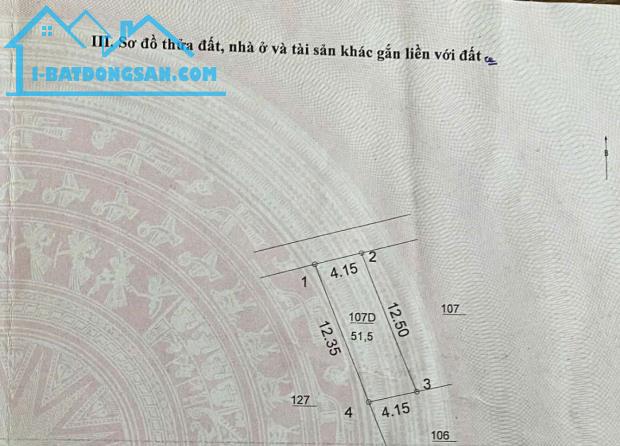 Bán gấp đất 52m2, Hà Trì 2, Q.Hà Đông, đường thông. Giá 6.45 tỷ