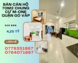 Bán Căn hộ M-One (70m²), 2 phòng ngủ, Nguyễn Bỉnh Khiêm, Q. Gò Vấp giá nhỉnh 4 tỷ