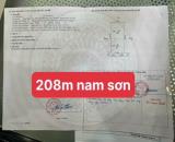 208M2 THÔN NAM SƠN-NAM PHƯƠNG TIẾN-CHƯƠNG MỸ. ĐƯỜNG 4M THÔNG GIÁ NHỈNH 1TY