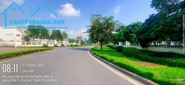 Đất đẹp Quang Tiến- Sóc Sơn-55m2-MT 5.5m- Hơn 1 tỷ-Đường thông-oto tránh. - 1