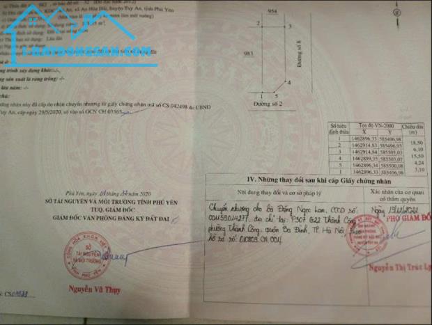 CHÍNH CHỦ BÁN ĐẤT KHU CHỢ YẾN, TUY AN – PHÚ YÊN (CŨ) - 1