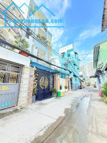 Nhà mới 4 tầng hẻm xe hơi thông Huỳnh Tấn Phát Phú Thuận Quận 7 - 61m2 (4x15) chỉ 9.2 tỷ - 1