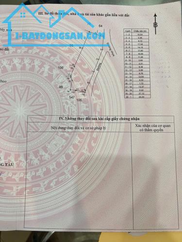 CHÍNH CHỦ Cần Bán Nhanh Đất Tại Xã Bình Trung, Huyện Châu Đức, Bà Rịa Vũng Tàu - 1