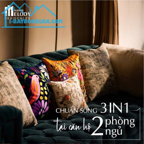 bán căn hộ 2 phòng ngủ giá tốt nhất Melody Linh Đàm - tặng vàng và thiết kế nội thất xịn - 4