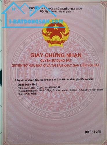 CHÍNH CHỦ Cần bán gấp lô đất - Vị Trí đẹp Tại : Xã Long  Cang - Huyện Cần Đước - Tỉnh - 2