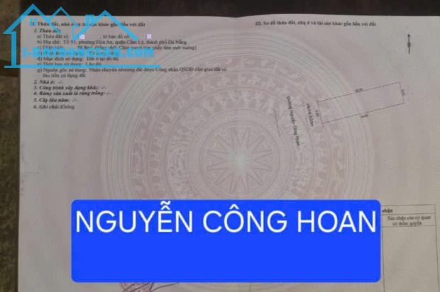 Cần bán 2 lô liền kề đường 7.5m Nguyễn Công Hoan - bên hông bến xe TP. Kẹp kiệt - 1