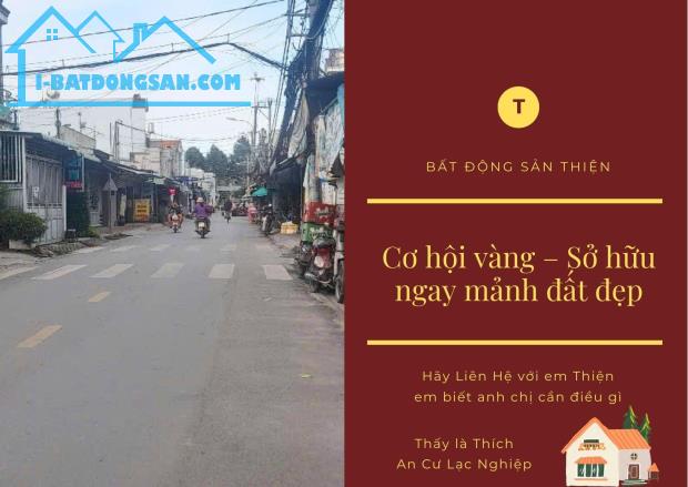 Bán Đất Mặt Tiền Đẹp 350m2 Vuông Vắn 10.5 tỷ Xuân Thới Đông Hóc Môn - 1