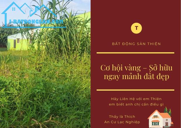 Bán Đất Mặt Tiền Đẹp 350m2 Vuông Vắn 10.5 tỷ Xuân Thới Đông Hóc Môn