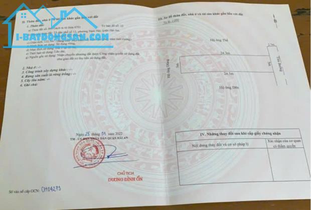 KH gửi bán lô đất tuyến 2 Mặt đường Ngô Gia Tự , đường nội bộ 6m mạn Nam Hải, Hải An - 2