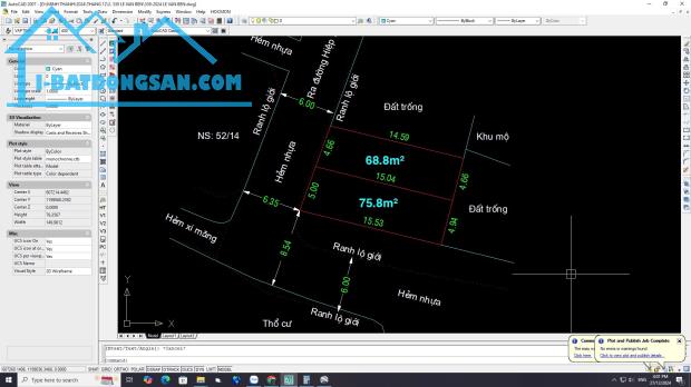 Lô góc 2MT 76m2 hẻm 7m đường Hiệp Bình, Thủ Đức