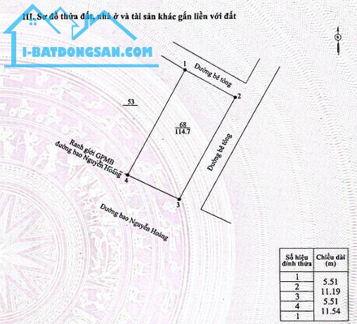 KHÁCH KẸT TIỀN CẦN BÁN NHÀ C4 MT ĐƯỜNG NGUYỄN HOÀNG - AN MỸ - 1