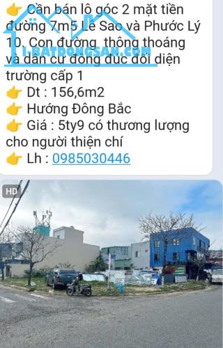 Bán nhà đất tại Đà Nẵng – vị trí đẹp – DT đa dạng - pháp lý chuẩn - Lh:0985030446