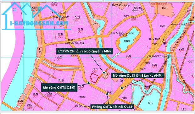 31-33tr/m2 đường CMT8, gần chợ Lái Thiêu, thanh toán 30% ký HĐMB, NH hỗ trợ vay ls ưu đãi - 2