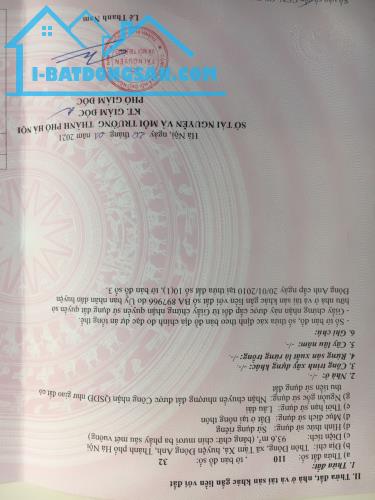 Chủ cần bán 93,6m2 Thôn Đông, Tàm Xá, Đông Anh, Hà Nội. đường ô tô tránh gần cầu Nhật Tân - 5